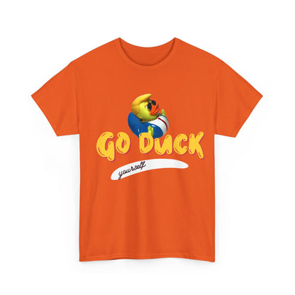 "Go Duck Yourself" Unisex Heavy Cotton Tee