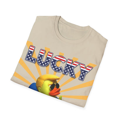 "Lucky Duck" 2 -  Unisex Soft-Style T-Shirt