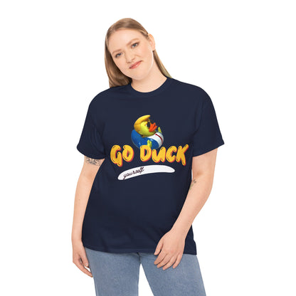 "Go Duck Yourself" Unisex Heavy Cotton Tee