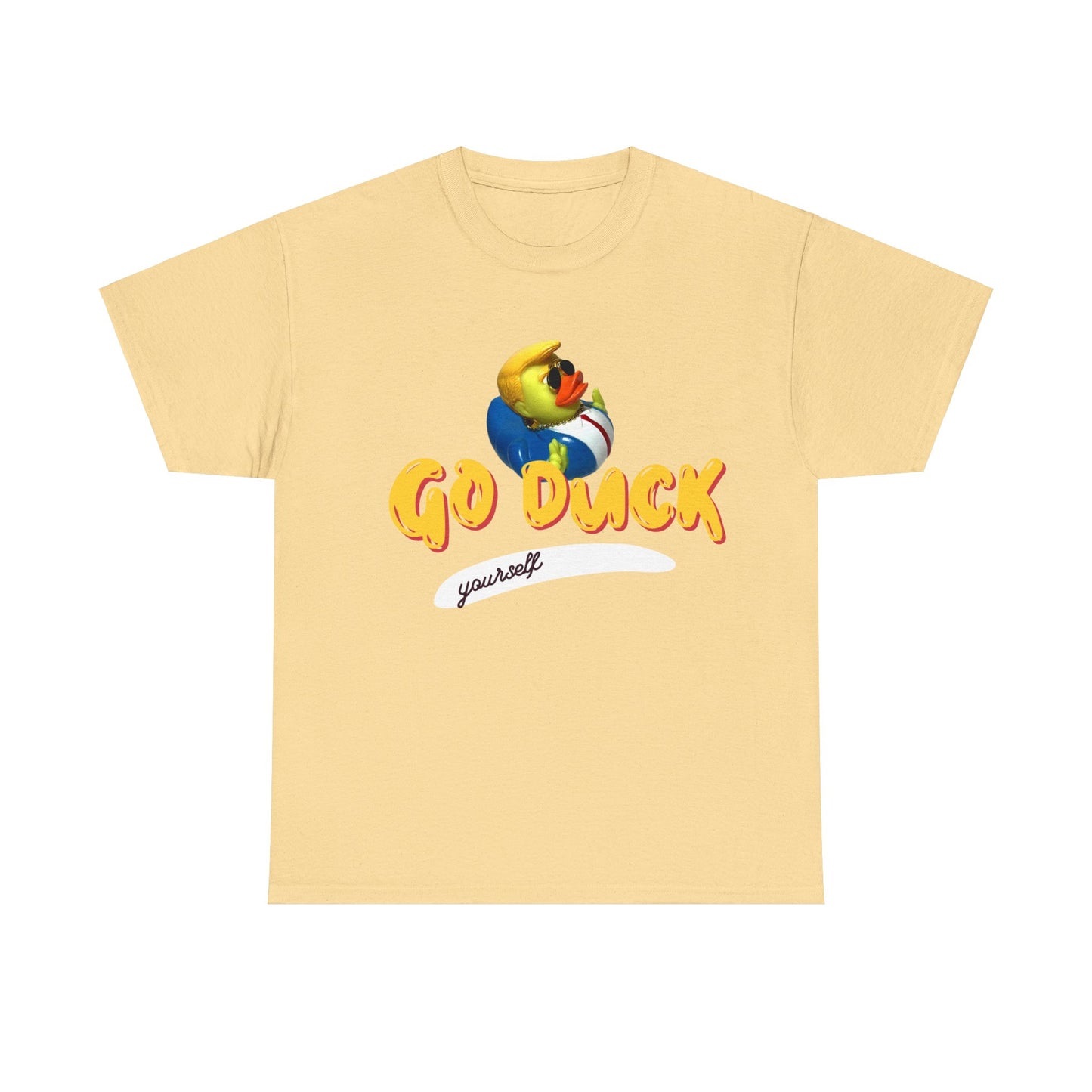 "Go Duck Yourself" Unisex Heavy Cotton Tee