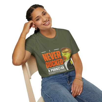 "I Never Ducked A Pornstar" 3 - Unisex Softstyle T-Shirt