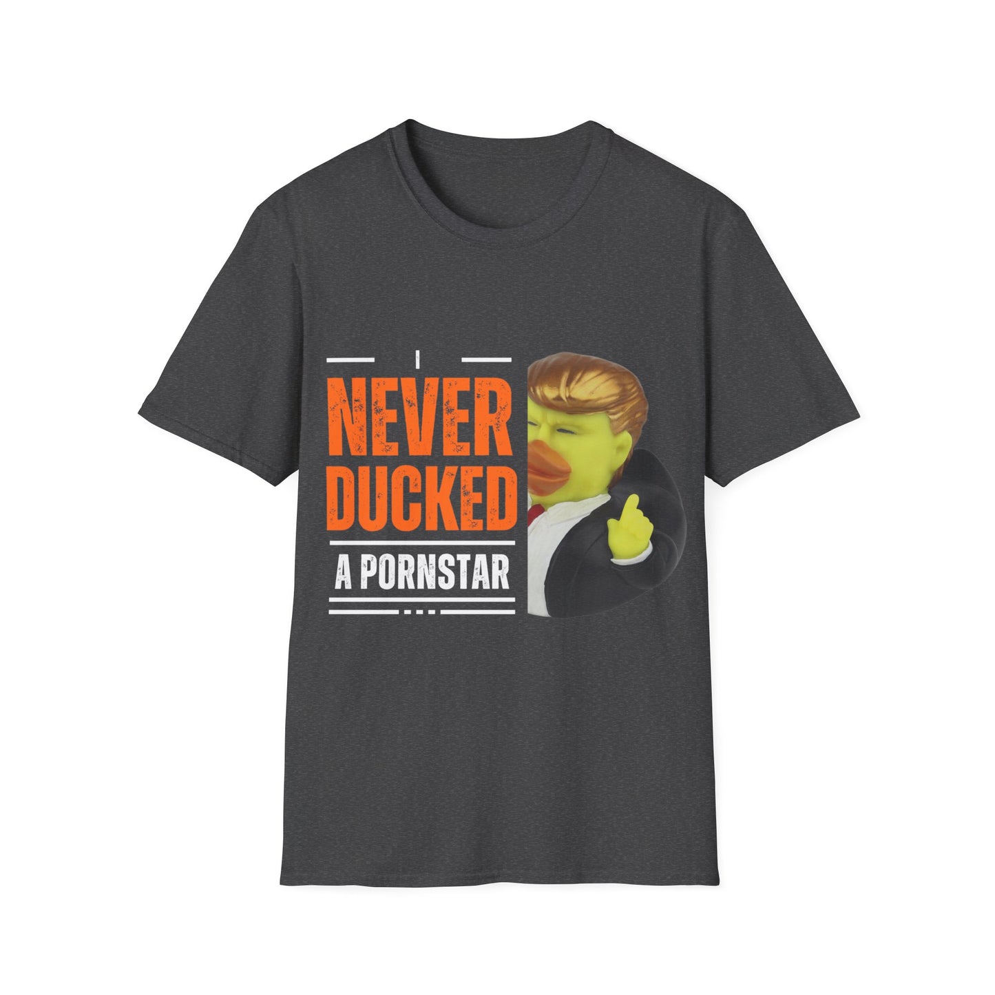 "I Never Ducked A Pornstar" 3 - Unisex Softstyle T-Shirt