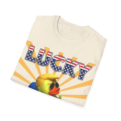 "Lucky Duck" 2 -  Unisex Soft-Style T-Shirt