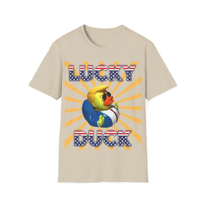 "Lucky Duck" 2 -  Unisex Soft-Style T-Shirt