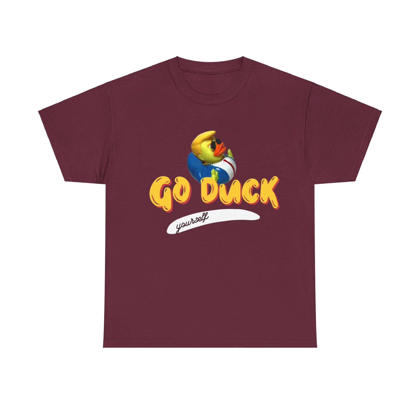 "Go Duck Yourself" Unisex Heavy Cotton Tee