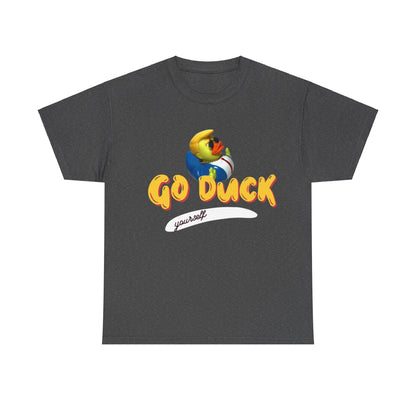 "Go Duck Yourself" Unisex Heavy Cotton Tee