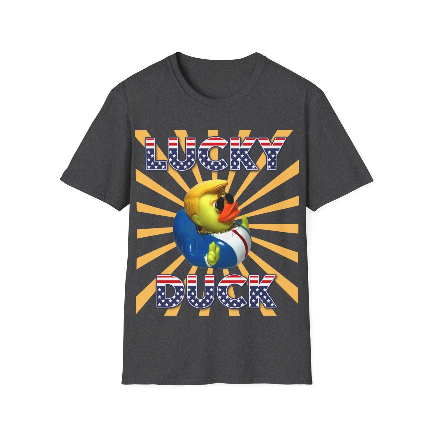 "Lucky Duck" 2 -  Unisex Soft-Style T-Shirt