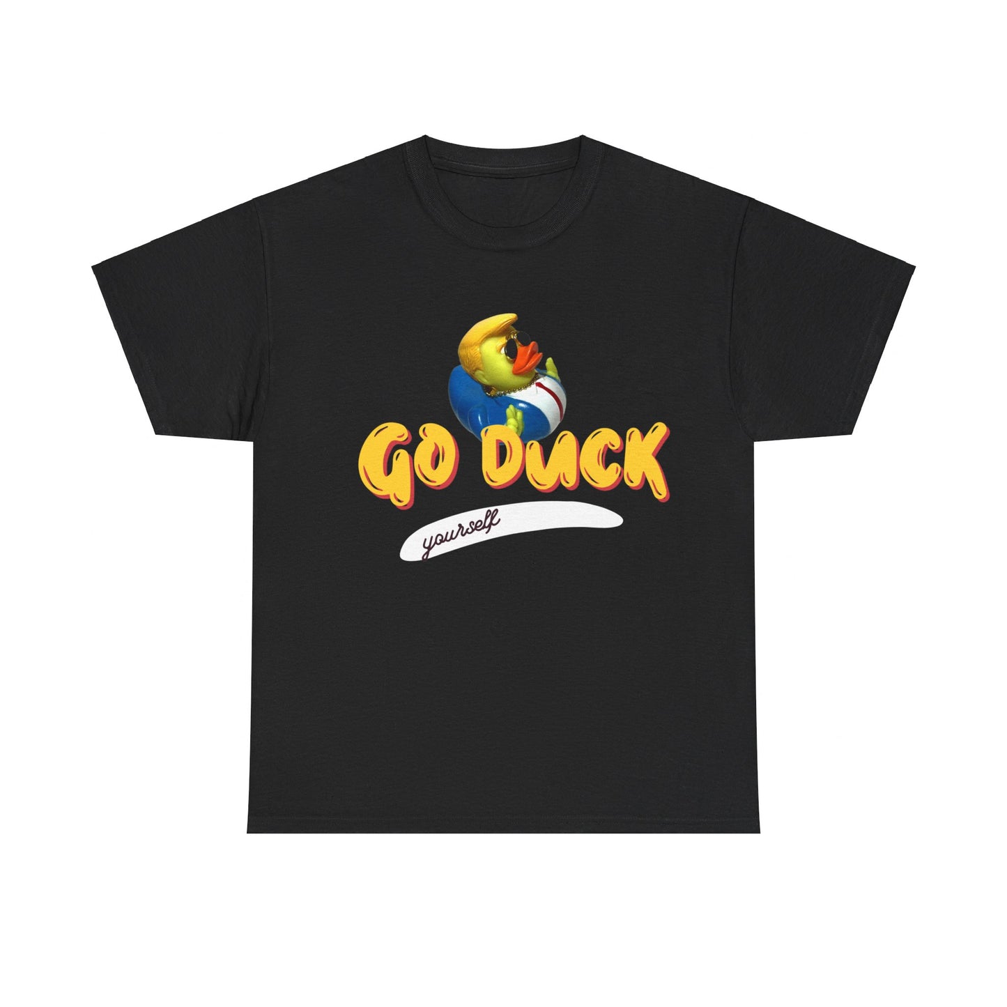 "Go Duck Yourself" Unisex Heavy Cotton Tee