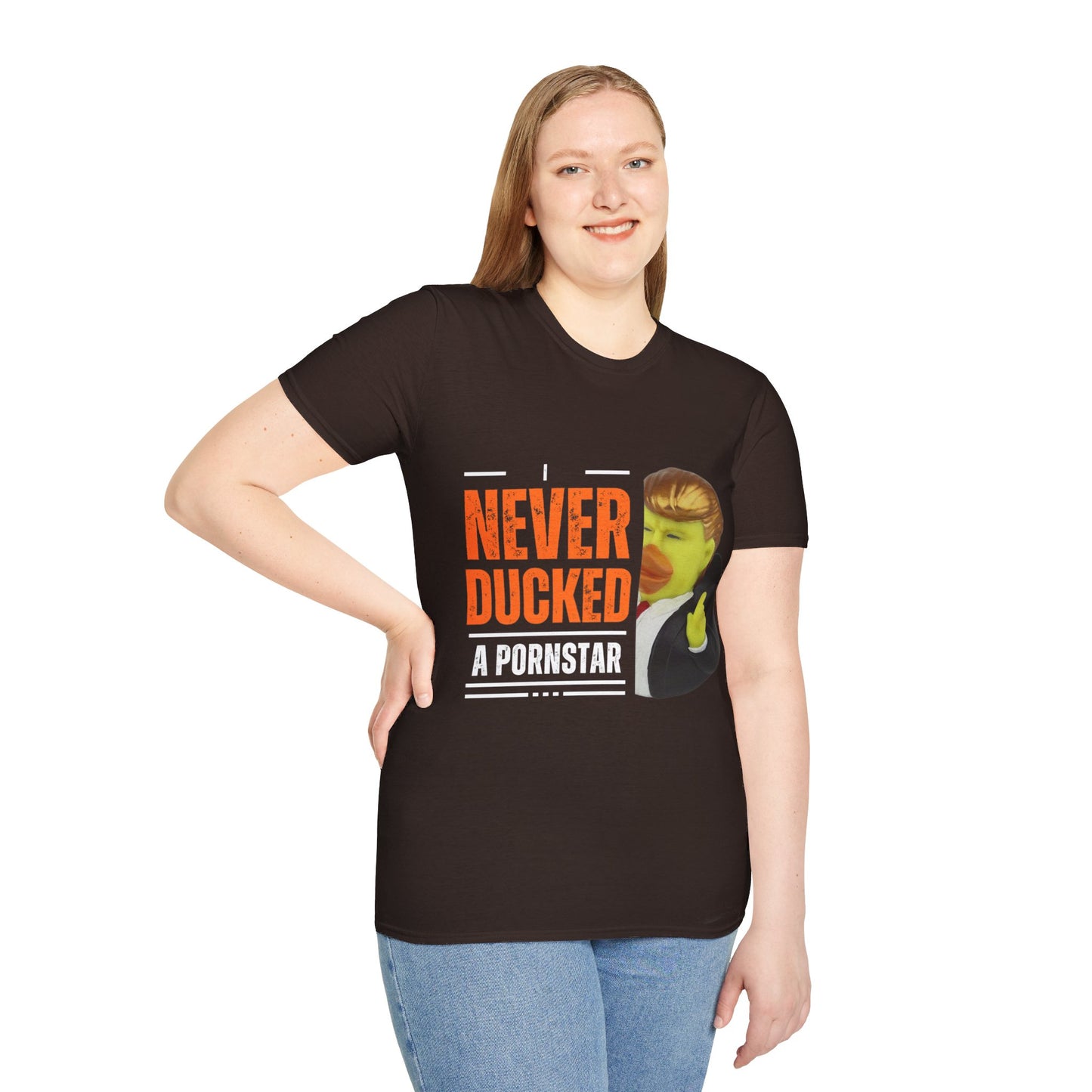 "I Never Ducked A Pornstar" 3 - Unisex Softstyle T-Shirt