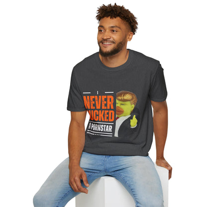 "I Never Ducked A Pornstar" 3 - Unisex Softstyle T-Shirt