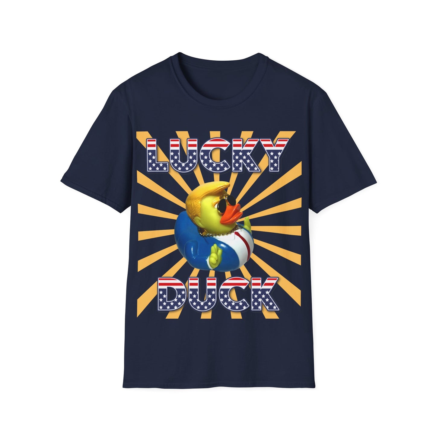 "Lucky Duck" 2 -  Unisex Soft-Style T-Shirt