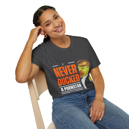 "I Never Ducked A Pornstar" 3 - Unisex Softstyle T-Shirt