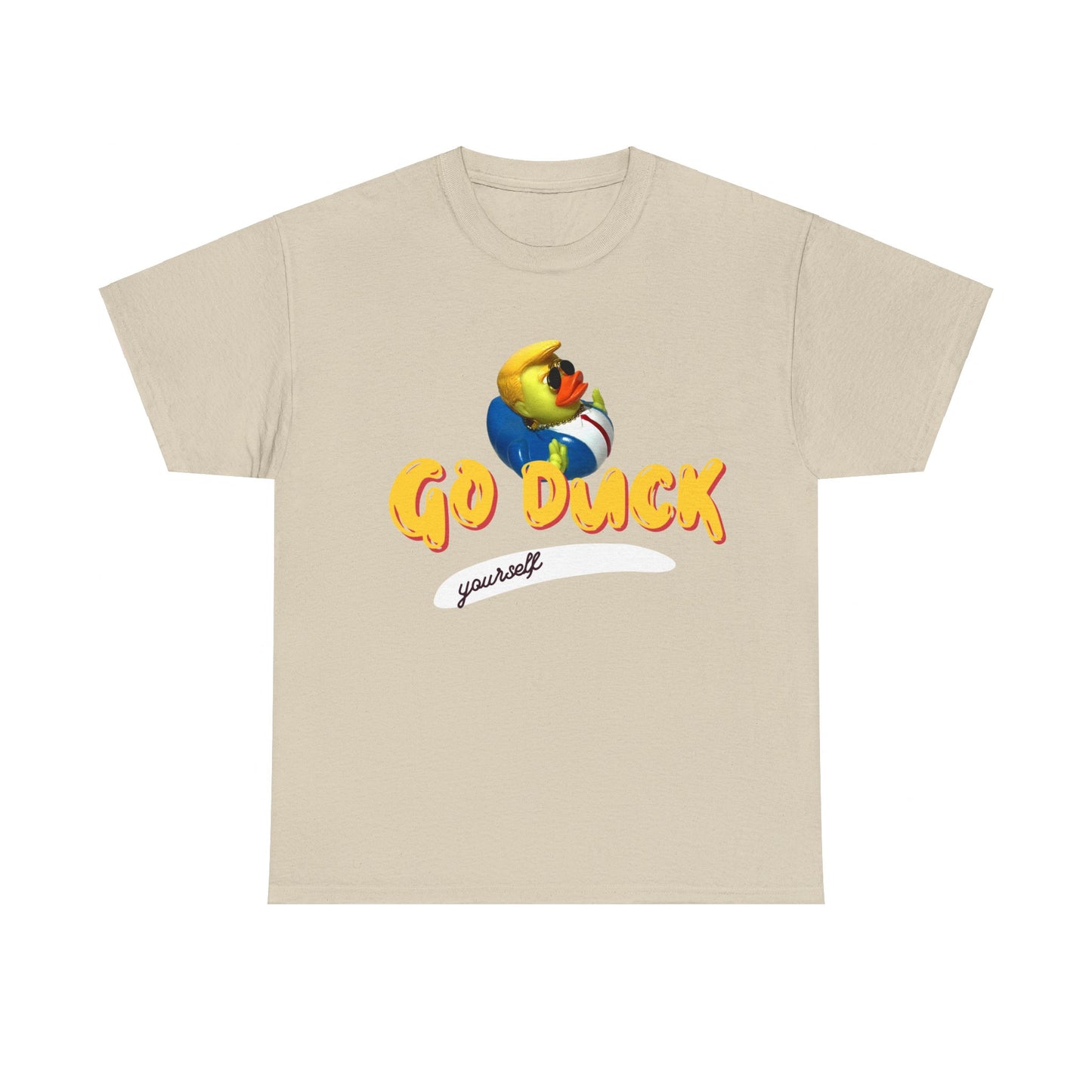 "Go Duck Yourself" Unisex Heavy Cotton Tee