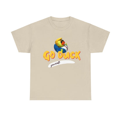 "Go Duck Yourself" Unisex Heavy Cotton Tee