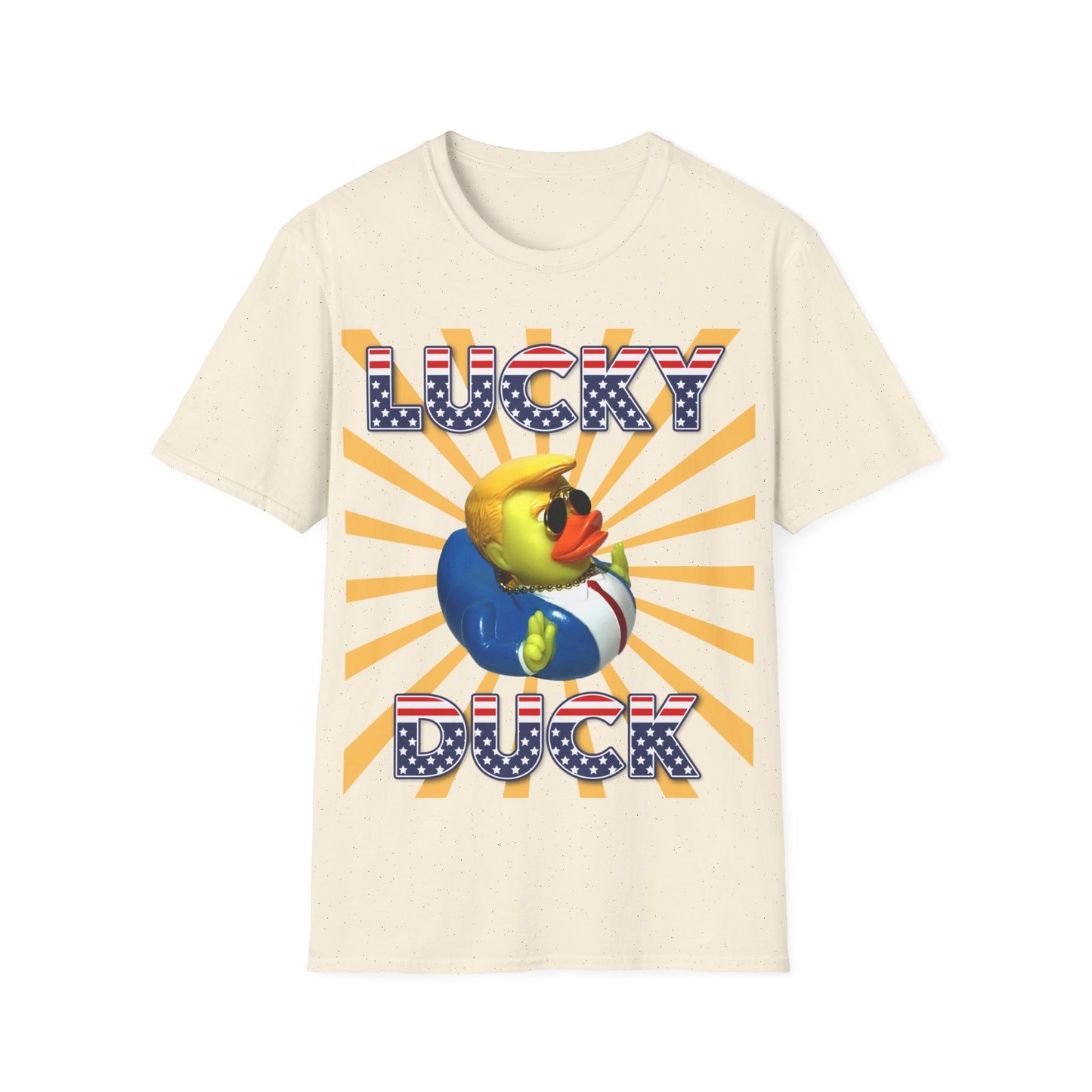 "Lucky Duck" 2 -  Unisex Soft-Style T-Shirt