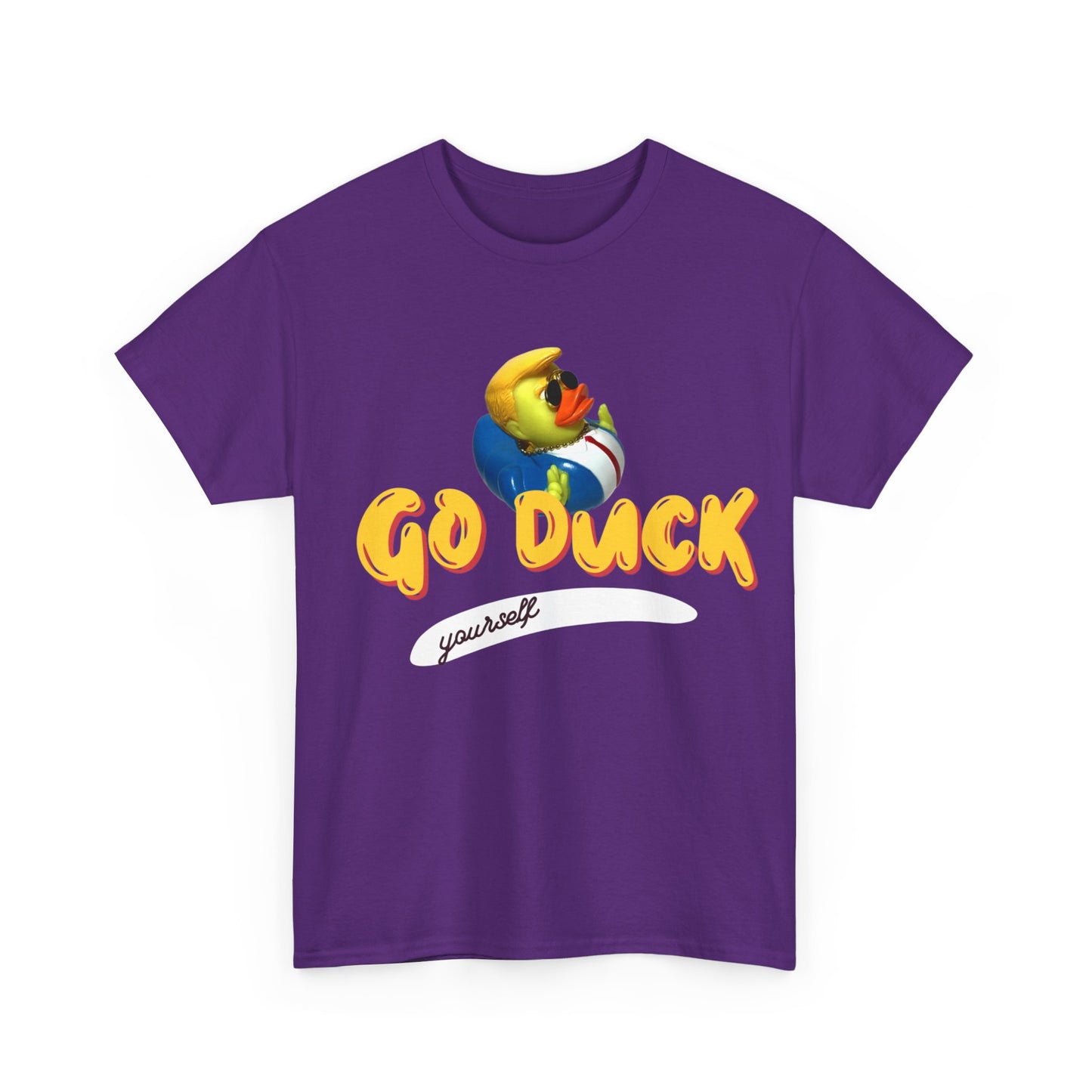 "Go Duck Yourself" Unisex Heavy Cotton Tee