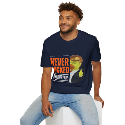 "I Never Ducked A Pornstar" 3 - Unisex Softstyle T-Shirt