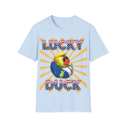 "Lucky Duck" 2 -  Unisex Soft-Style T-Shirt