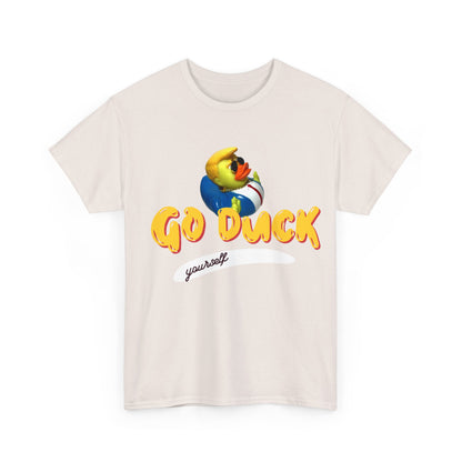 "Go Duck Yourself" Unisex Heavy Cotton Tee