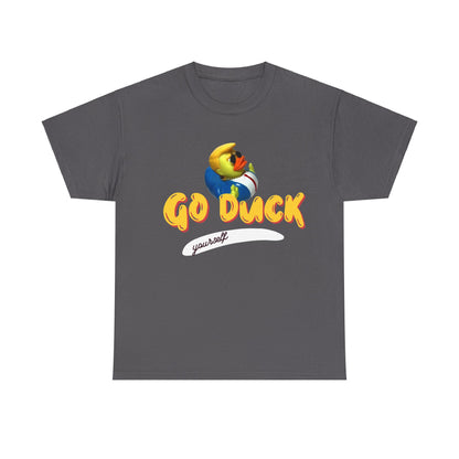 "Go Duck Yourself" Unisex Heavy Cotton Tee