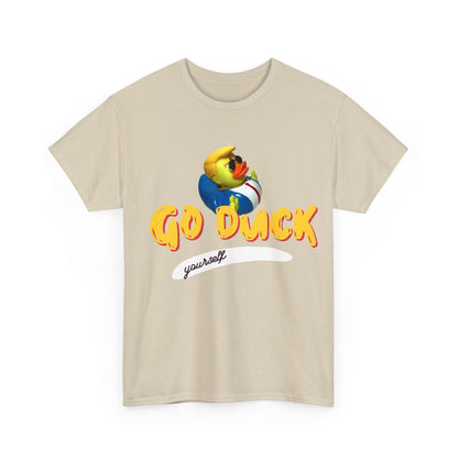 "Go Duck Yourself" Unisex Heavy Cotton Tee