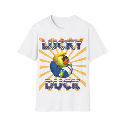 "Lucky Duck" 2 -  Unisex Soft-Style T-Shirt