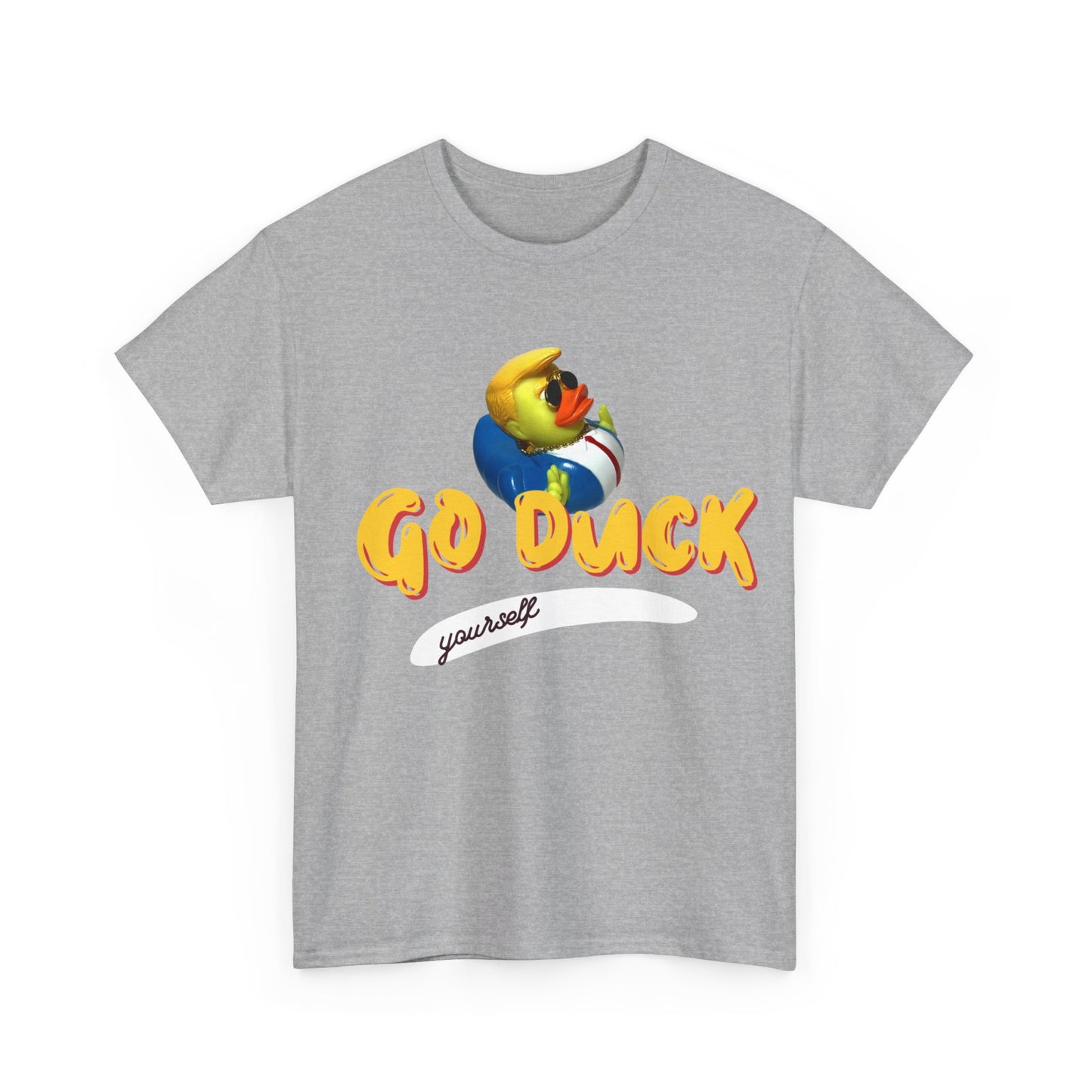 "Go Duck Yourself" Unisex Heavy Cotton Tee