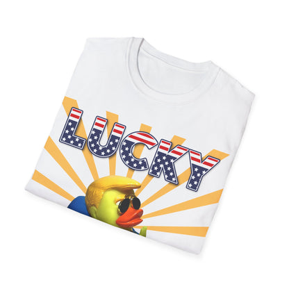 "Lucky Duck" 2 -  Unisex Soft-Style T-Shirt