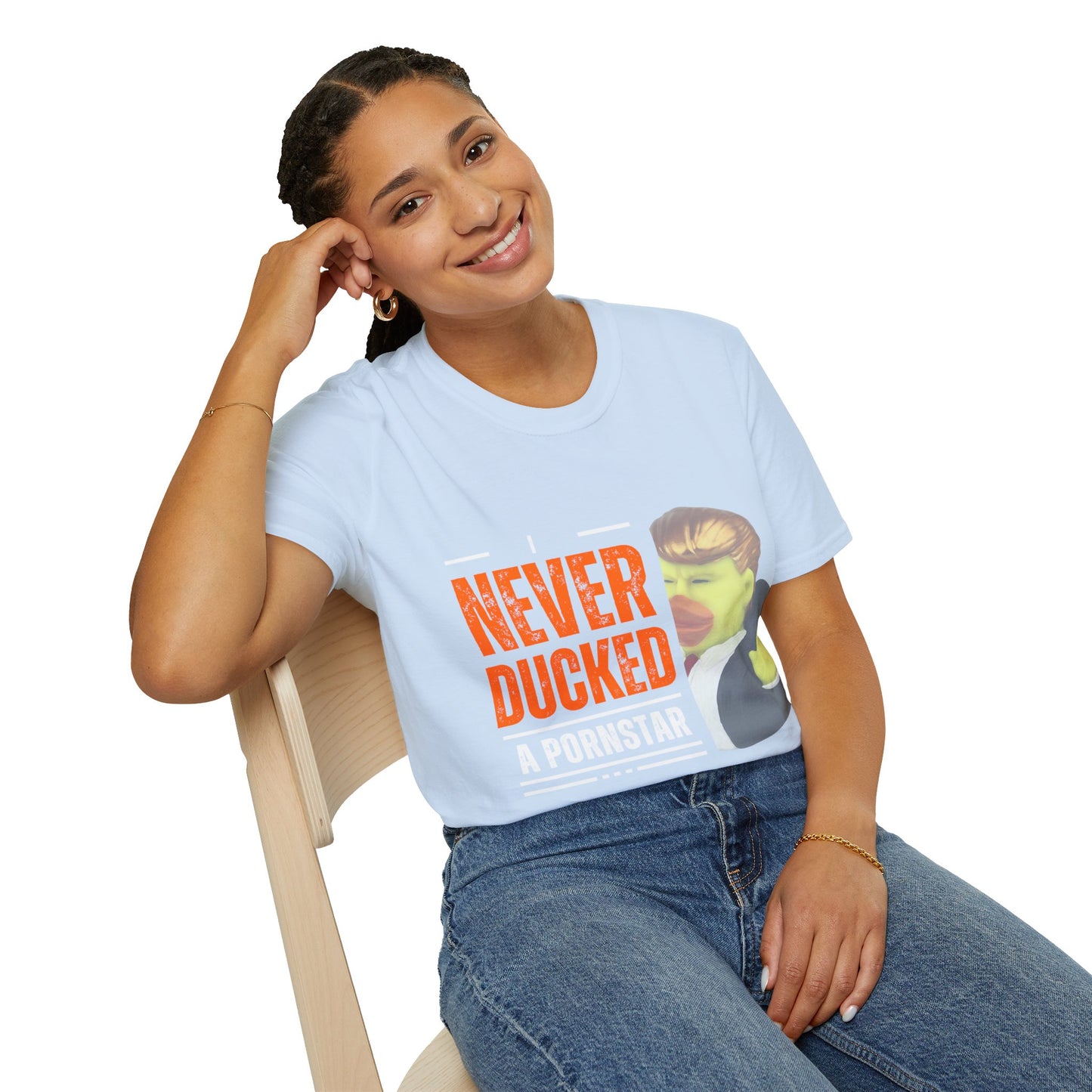 "I Never Ducked A Pornstar" 3 - Unisex Softstyle T-Shirt