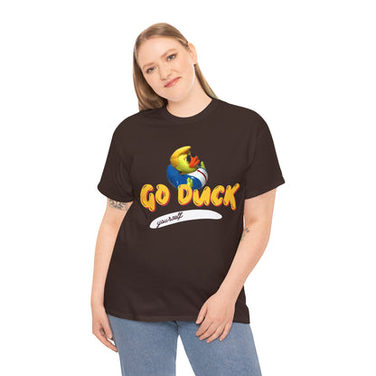 "Go Duck Yourself" Unisex Heavy Cotton Tee