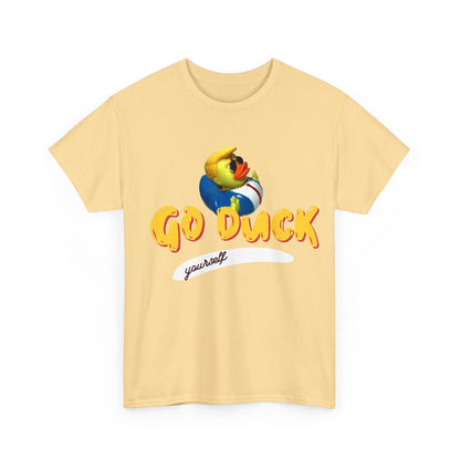 "Go Duck Yourself" Unisex Heavy Cotton Tee